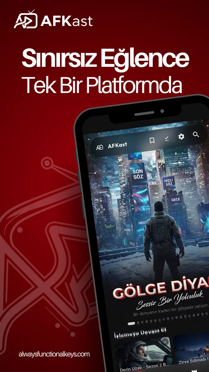 AFKast IPTV player screenshot 1