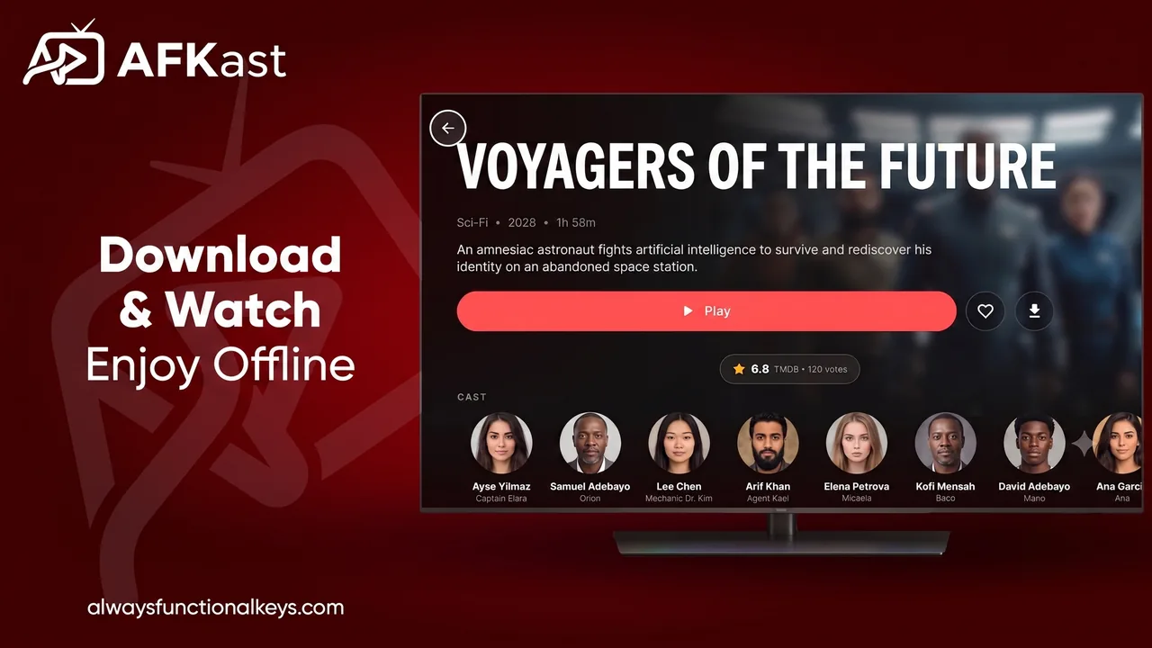 IPTV movie details — Android TV