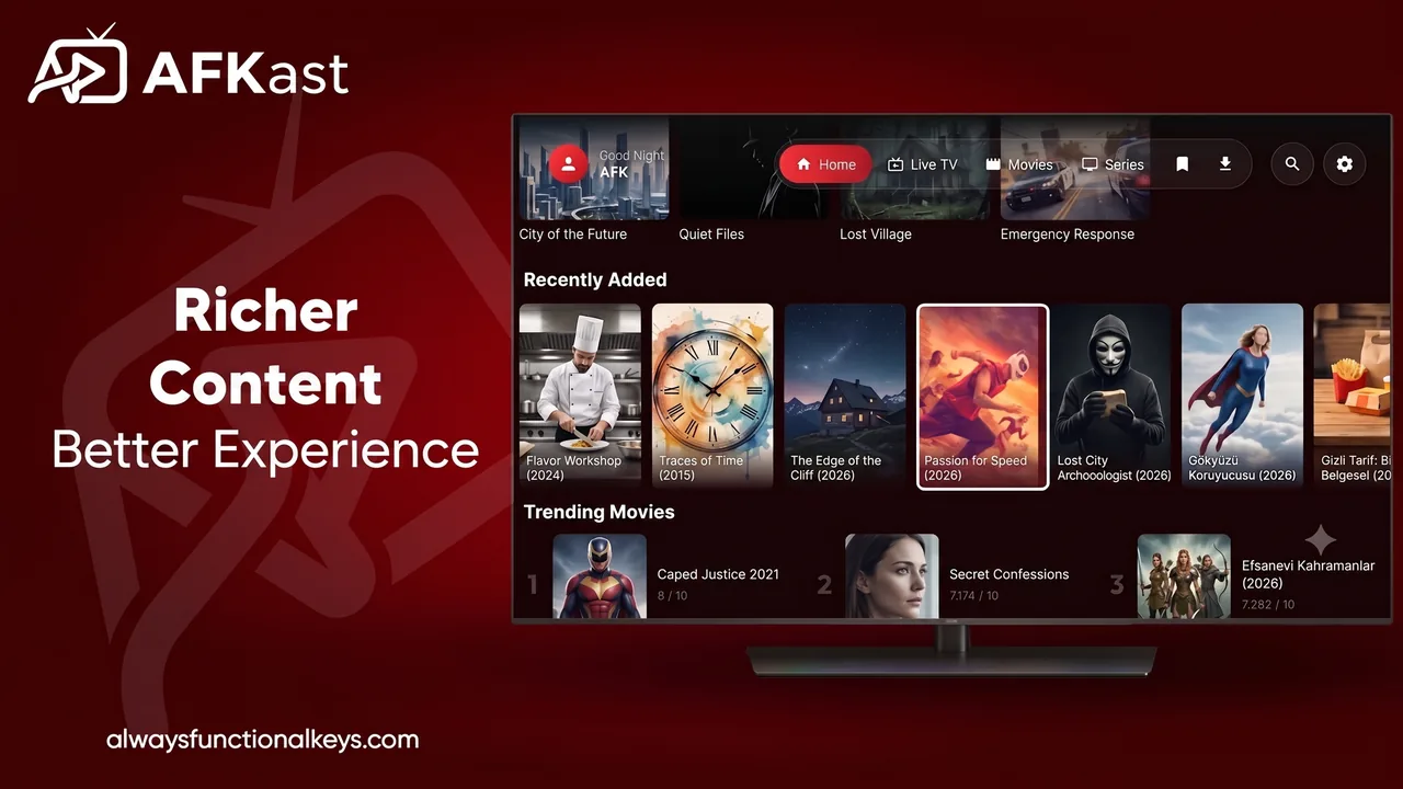 IPTV library — Google TV